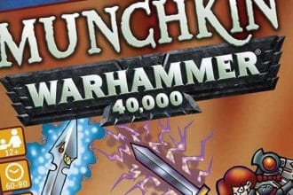Seit dem 22. Juni gibt es den neuen Munchkin-Ableger Warhammer 40.000 im Handel zu kaufen. Bild: Pegasus Spiele (Ausschnitt)