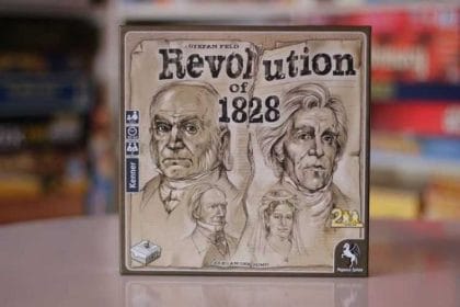 Rezension zum Brettspiel "Revolution of 1828" von Stefan Feld. Foto: André Volkmann