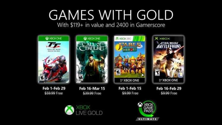 Kostenlose Spiele für Xbox: Die Games with Gold für Februar stehen fest. Bild: Microsoft