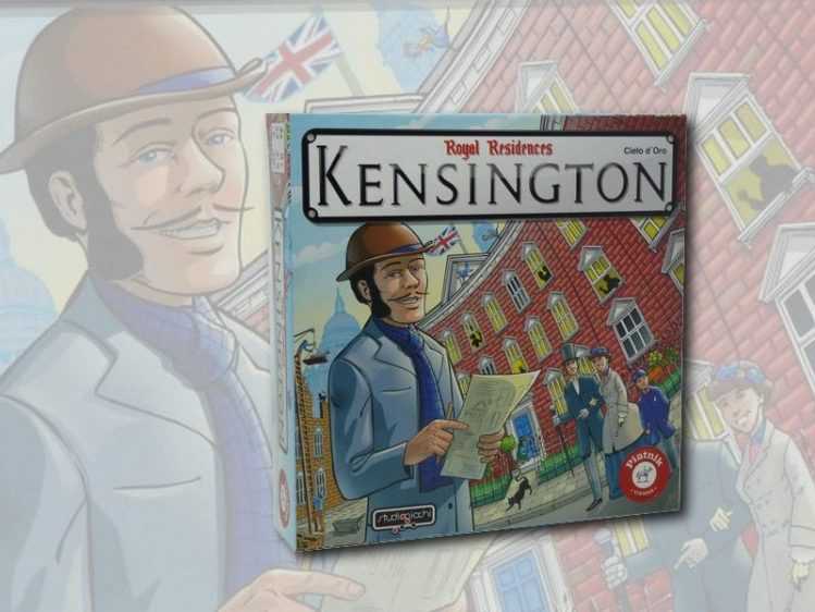 Kensington ist das "aristokratische Bauspiel" für Zwischendurch. Bild: Verlag