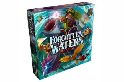 Forgotten Waters von Isaac Vega, J. Arthur Ellis and Mr. Bistro erscheint am Horizont. Bild: Plaid Hat Games
