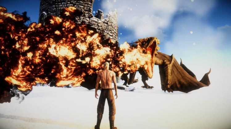 Hot in the Ice: There are dragons in Valnir Rok. Image: Encurio