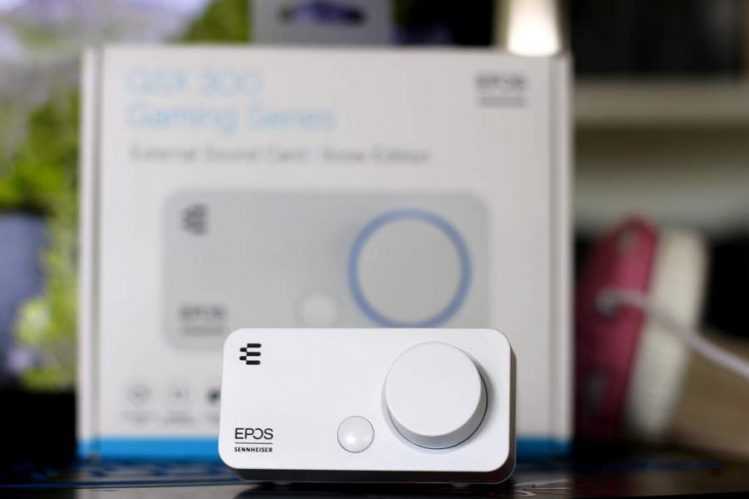 The external sound card Epos | Sennheiser GSX 300 was supposed to give old computers a fresh sound. Photo: André Volkmann