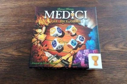 Medici: The Dice Game ist Reiner Knizias dritte Verarbeitung des Grundthema. Bildrechte: Johannes Grashorn