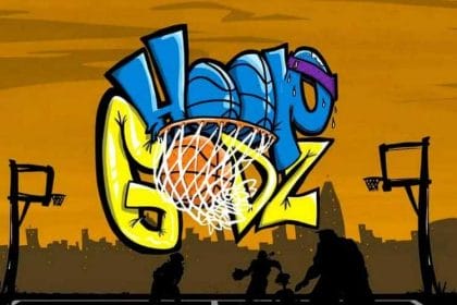 Hoop Godz setzt auf schnelle 1-on-1-Action auf dem Streetbasketball-Court. Bild: Board Game Brothas