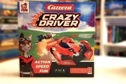 Crazy Driver ist das neue Brettspiel mit App von Rudy Games. Bild: Volkmann