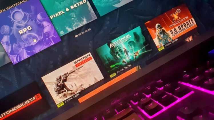 Steam has recorded increased user numbers over the past year. Photo: Volkmann