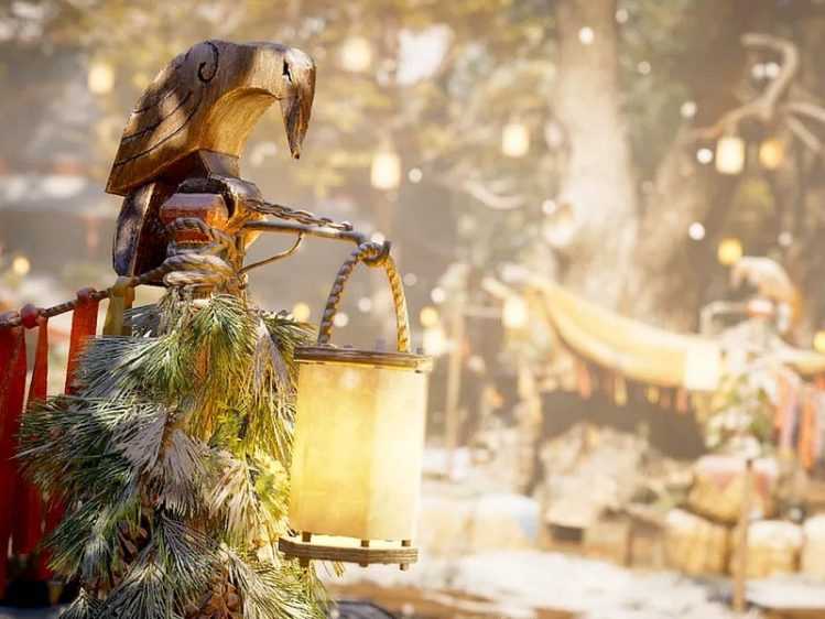 It's Christmas for the Vikings: Ubisoft is ringing in the Yule festival for Assassin's Creed Valhalla. Image: Ubisoft