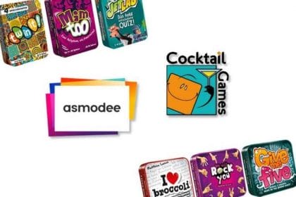 Ab März 2021 verkauft Asmodee Deutschland einige Titel von Cocktail Games. Bilder: Verlage