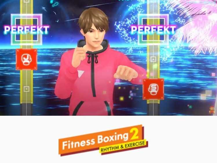 Fitness Boxing 2: Rhythm & Exercise ist ab sofort erhältlich. Bild/Logo: Nintendo