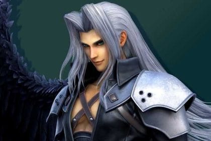 Sephiroth ist der zweite Kämpfer aus Final Fantasy VII, der bei Super Mario Smash Bros. spielbar sein wird. Quelle: Nintendo