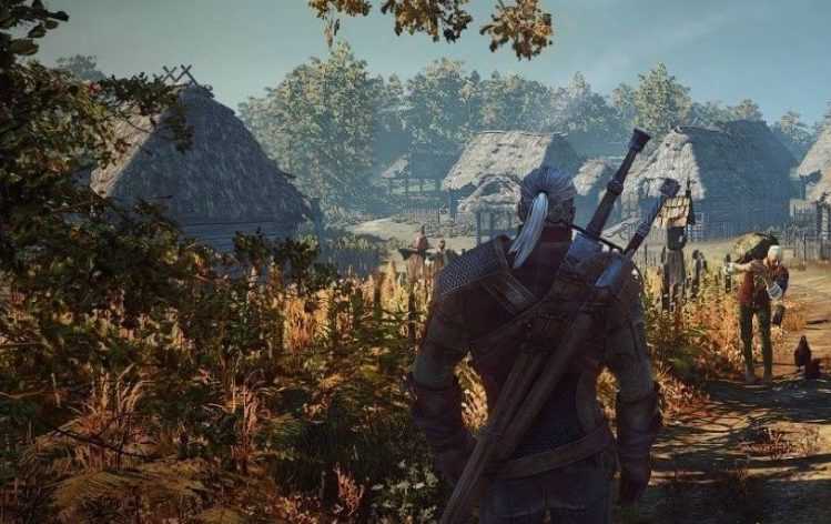 Geralt fährt in The Witcher 3 dank Feregorn Snowboard! Bild: CD Projekt Red