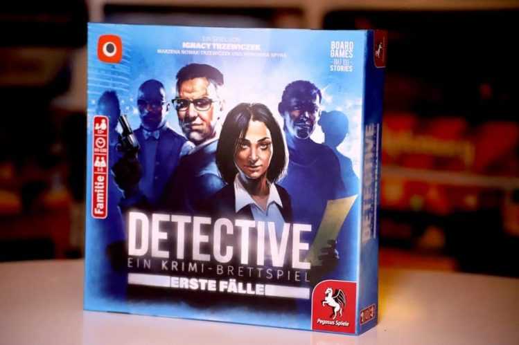 Detective: Erste Fälle ist in der lokalisierten Version im Verlag Pegasus Spiele erschienen. Foto: Volkmann