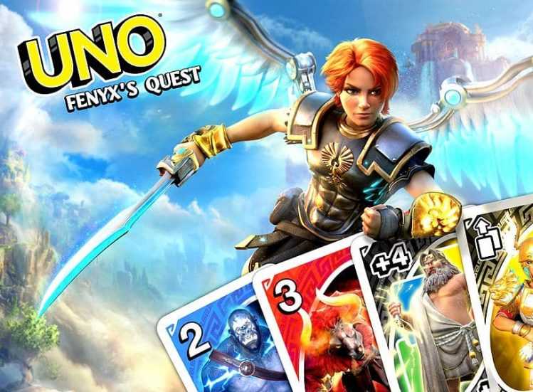 Fenyx's Quest ist der neue DLC für das digitale Uno-Kartenspiele. Bild: Ubisoft