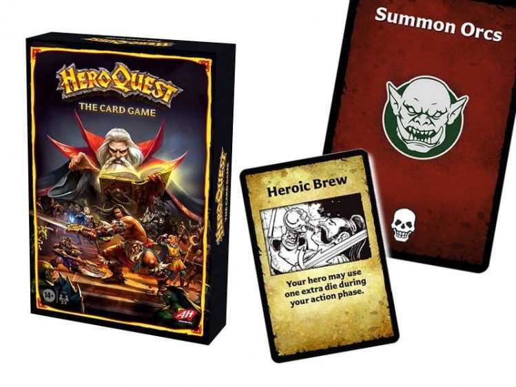 heroQuest erscheint als Kartenspiel - und zwar voraussichtlich im ersten Quartal 2021. Bilder: Hasbro