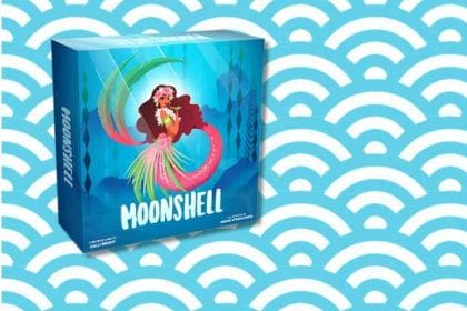 Im März startet das Brettspiel Moonshell: A Mermaid Game ins Crowdfunding. Bild: Unfiltered Games