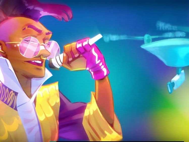 The board game Reload from Kolassal Games is reminiscent of battle royale games like Fortnite. Photo: Kolossal Games