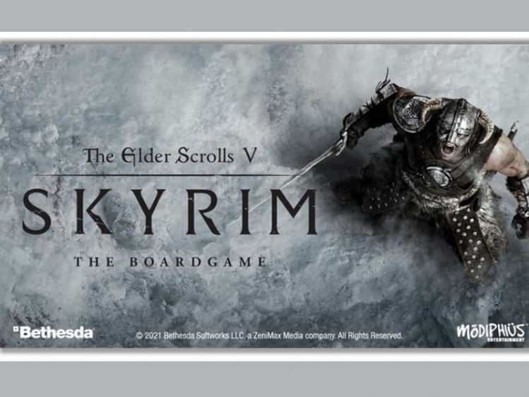 The Elder Scrolls 5: Skyrim Das Brettspiel kommt vom britischen Verlag Modiphius. Bild: Modiphius