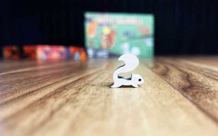 Squirrel meeple in play? Reason to buy! Photo: James Staley