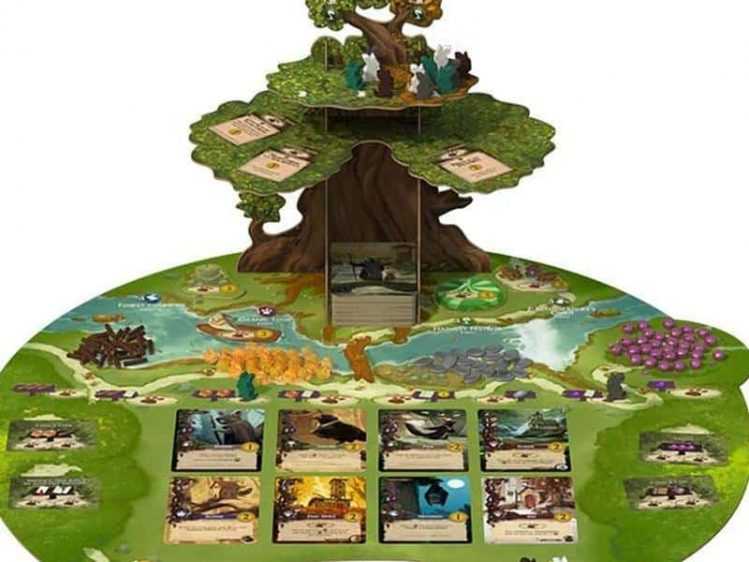 Everdell kommt bei Spielern überwiegend gut an - nicht zuletzt wegen der Optik. Bild: Pegasus Spiele