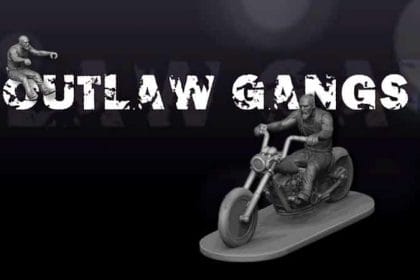 Das Outlaw Gangs Tabletop Game läuft derzeit als Crowdfunding auf Kickstarter. Bild: Outlaw Gangs
