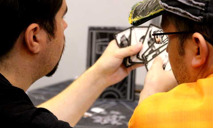 Gemeinsam und vor Ort in Essen wird dieses jahr auf der SPIEL'21 wieder gespielt. Foto: André Volkmann/Archiv