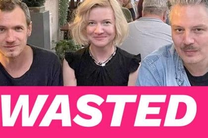 Stecken hinter Wasted: Christian Schiffer, Jagoda Froer und Fabu. Foto: Wasted