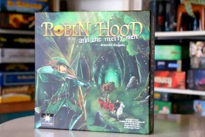 Robin Hood an the merry men Test Brettspiel