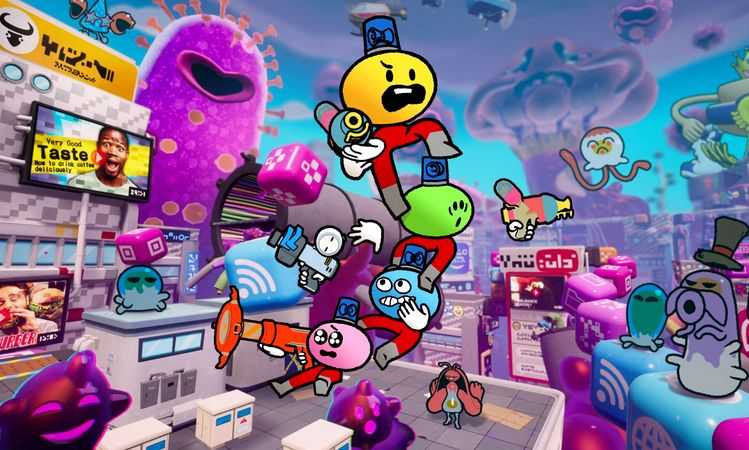 Toylogic und Skybound Games enthüllen mit Glitch-Jäger: Magnetisches Chaos einen total verrückten und spaßigen Coop-Shooter bei dem sowohl Hardcore Gamer als auch die gesamte Familie voll auf ihre Kosten kommen. Bild: Skybound