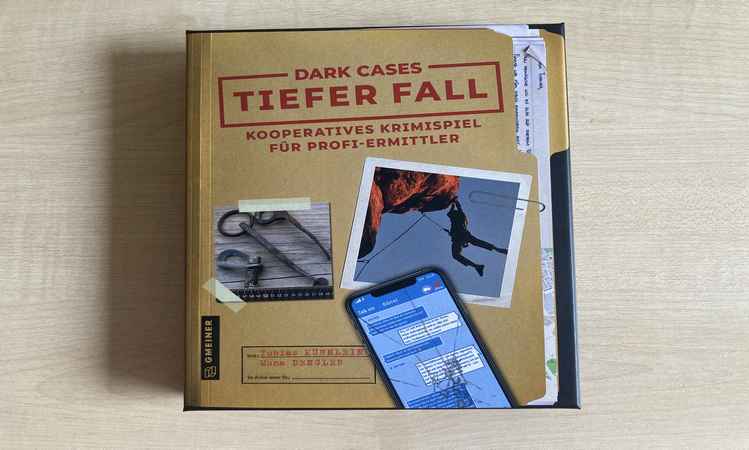 Dark Cases Deeper Fall Gmeiner Verlag Novelty Crime Game