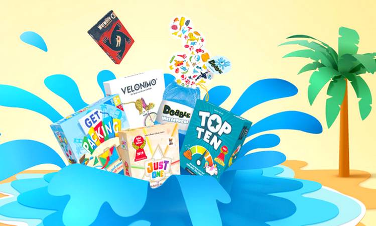 Asmodee Sommer Brettspiele