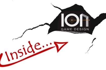 Spiele von ION Games sind stets wissenschaftlich geprägt. Logo: ION Games