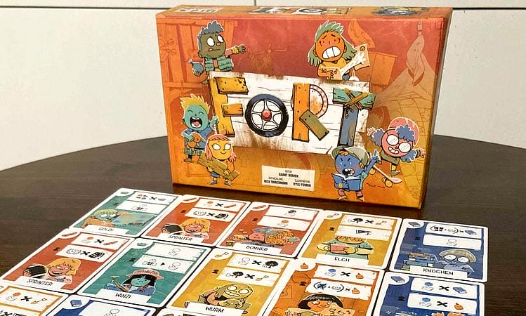 Fort ist ein kleiner Deck-Builder, der auf Deutsch bei Spielworxx erhältlich ist. Bild: Jonas Dahmen