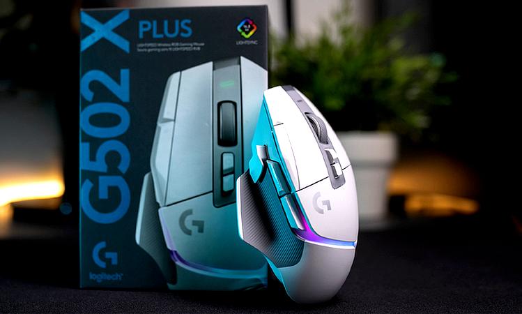 Logitechs G502 X Gaming-Maus gibt es in den Varianten Wired, Wireless und Plus. Foto: Logitech