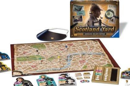 Scotland Yard: Sherlock Holmes Edition - der Klassiker feiert ein Comeback mit Themen-Twist. Bild: Ravensburger