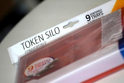 Das Token Silo ist eines der neuesten Produkte von Brettspiel-Zubehörhersteller Gamegenic. Foto: Volkmann