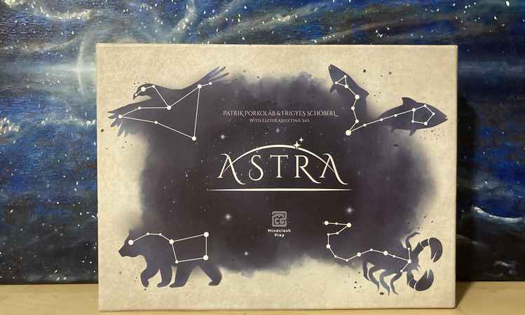 Astra Mindclash Games board game review board game test constellation