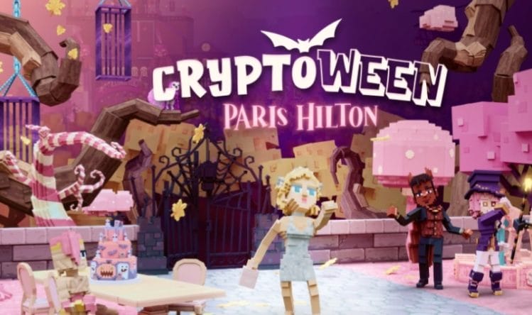 Paris Hilton im Metaverse. Bild: The Sandbox
