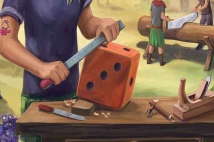 Woodcraft Roll and Write Delicious Games Vladimir Suchy