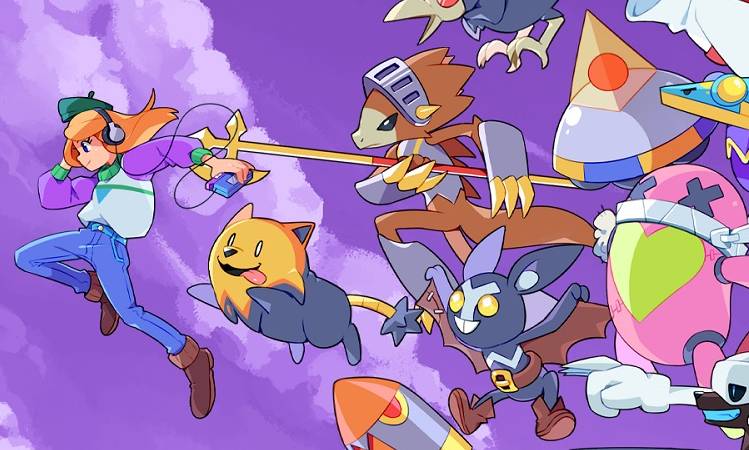 Das Monstersammel- und -verschmelzungs-RPG Cassette Beasts wird am 26. April auf Steam, im Microsoft Store und im PC Game Pass Day One veröffentlicht. Bild: Raw Fury