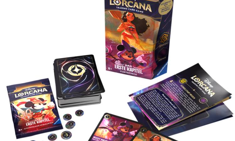 Disney Lorcana is the new trading card game from Ravensburger. Image: Ravensburger