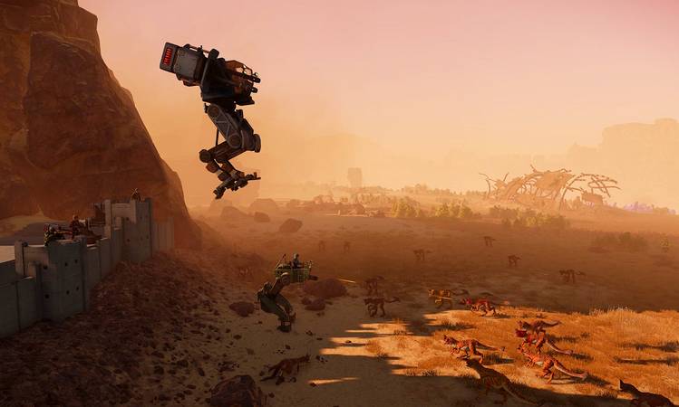 Stranded: Alien Dawn on April 25th An exciting new military outpost scenario will be available to all players in April. Image: Frontier