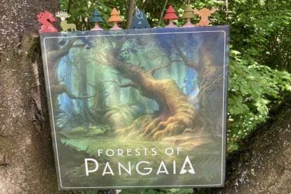 Forests of Pangaea Pangaia Skellig Games Pangaia Games abstraktes Spiel Kickstarter Crowdfunding