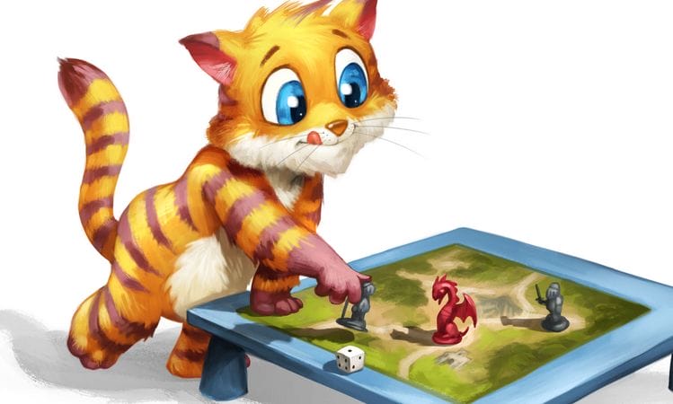 Noch ist die Katze namenlos - das soll sich aber ändern. Bild: SPIEL Essen