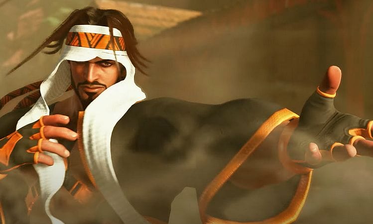 Street Fighter 6: Rashid of the Turbulent Wind stößt als 19. spielbarer Charakter zum Spiel dazu. Bild: Capcom/Youtube