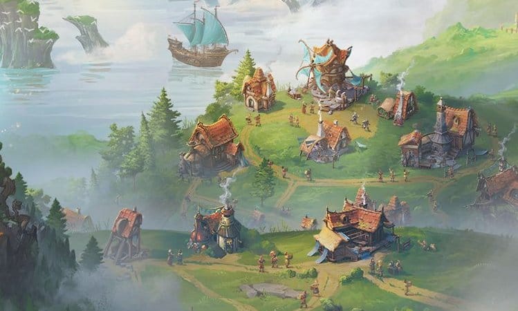 Pioneers of Pagonia startet am 13. Dezember 2023 in den Early Access. Bild: Envision Entertainment