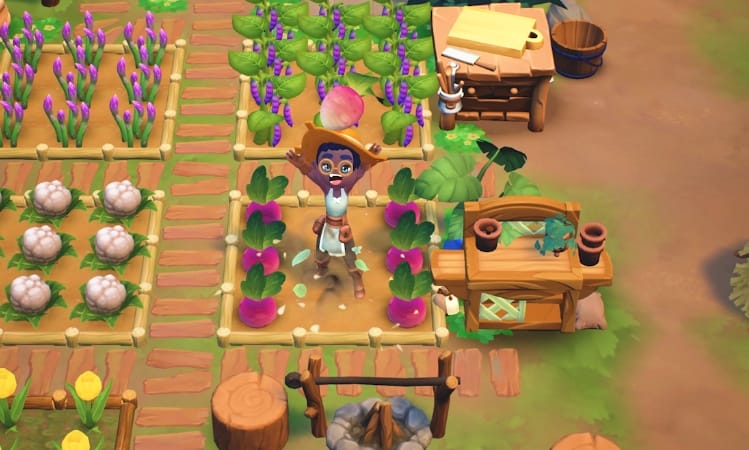 In der liebevoll gestalteten Welt von Azoria trifft Farm-Simulation auf Fantasy-Abenteuer. Bild: Phoenix Labs