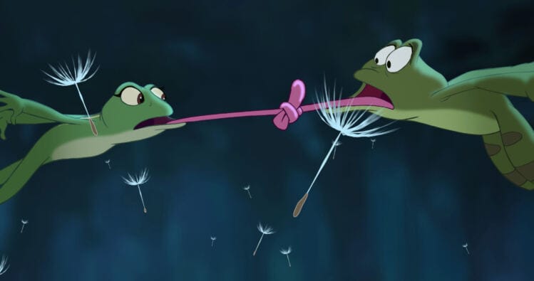 Küss den Frosch, eine Adaption der Geschichte Der Froschkönig, stammt aus dem Jahr 2009. Bild: Disney