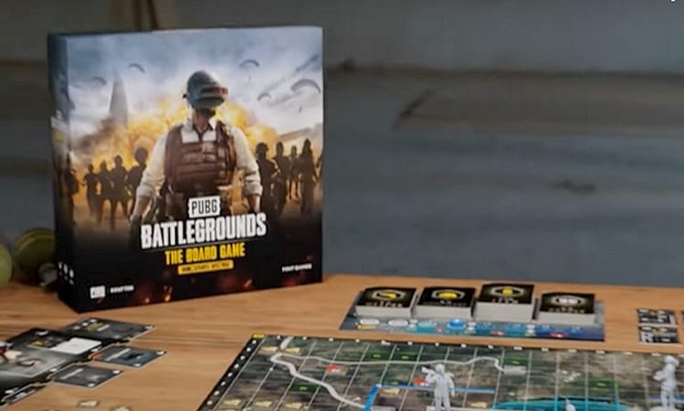 PUBG: Battlegrounds soll als Brettspiel in englischer Sprache erscheinen. Bild: Gemblo/Youtube