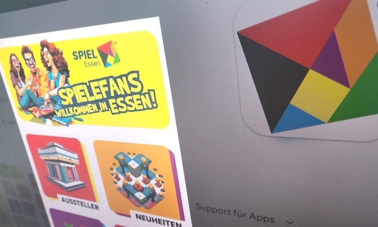 Die App zur SPIEL in Essen ist für Android und iOS verfügbar. Foto: Volkmann
